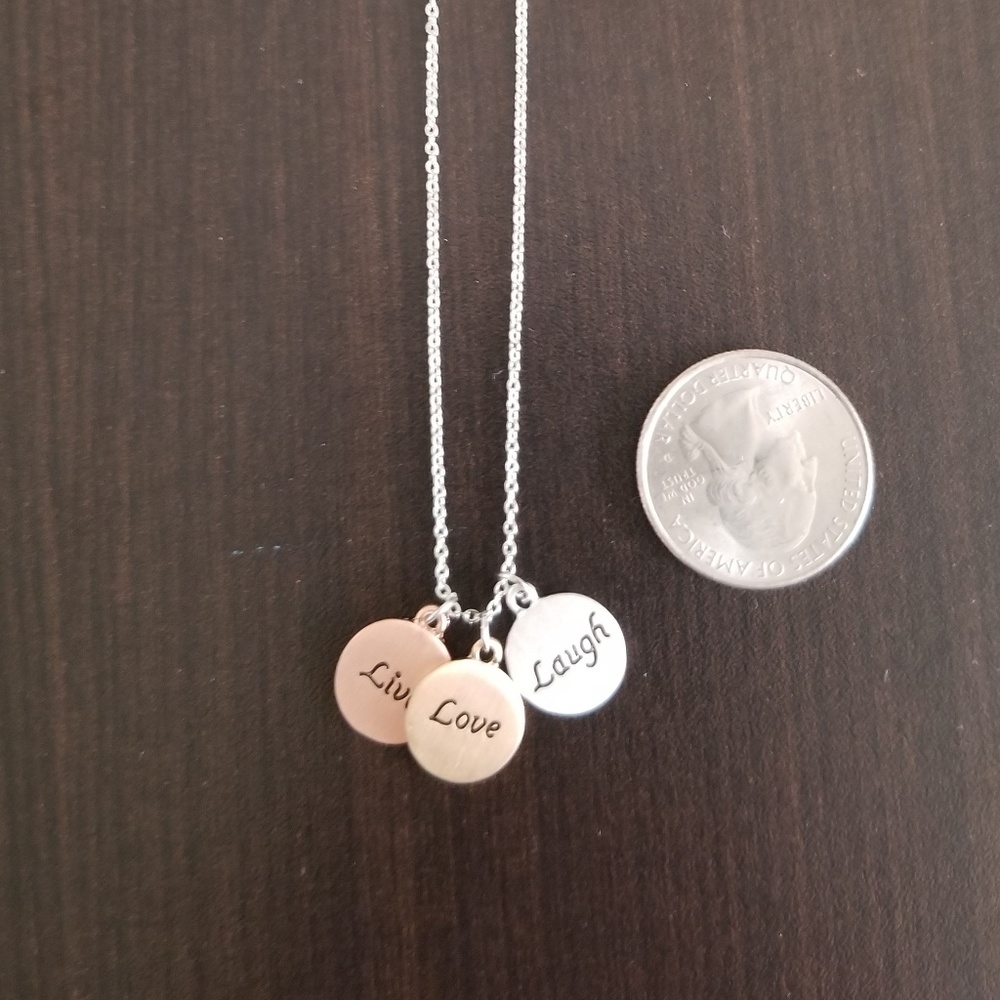 LIVE LOVE LAUGH Necklace - Picture 3 of 3